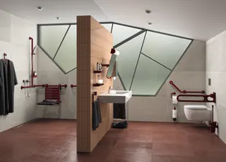 Normbau Nylon Care 400 Duschvorhangstange 0781220 Manhattan – Bild 5