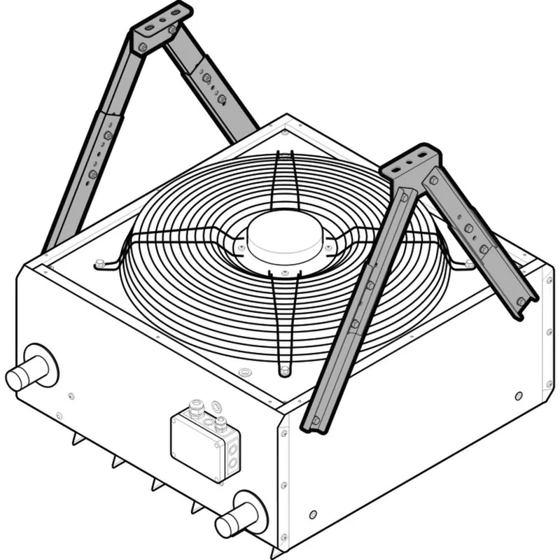 Kampmann Universal-2-Punkt-Konsole 1 kompletter Satz, Typ 30041