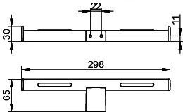 Keuco Toilettenpapierhalter Plan 14963, doppelt, verchromt – Bild 2