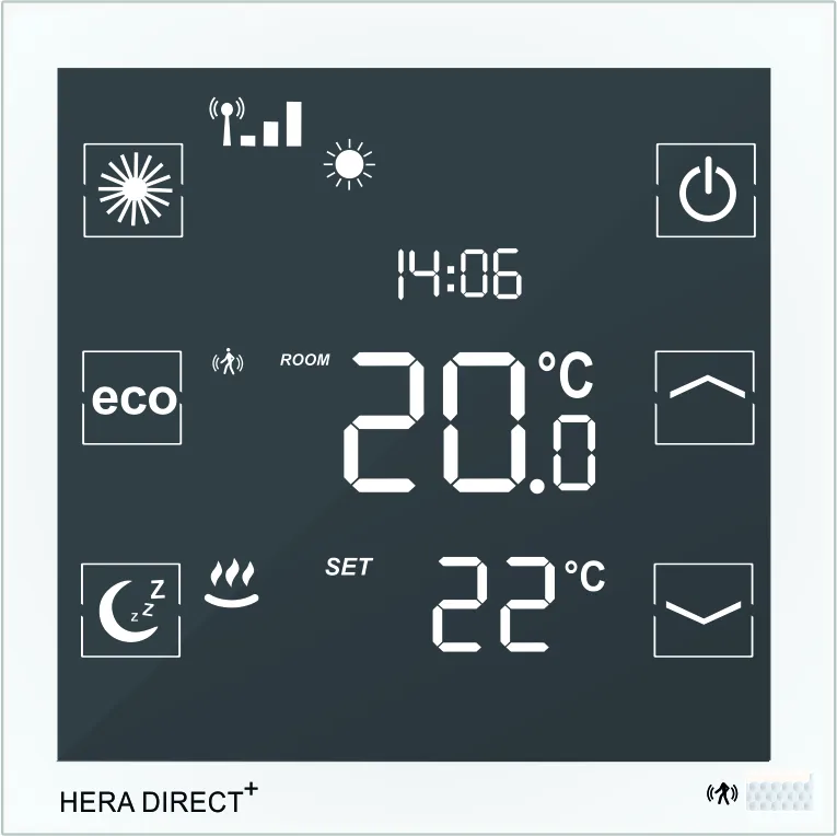 blossom-ic Hera Direct+ Raumthermostat 230 V, weiß