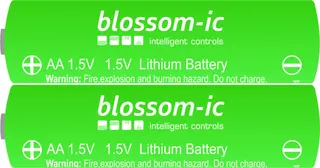 blossom-ic Batterie Lithium AA (2er Set)