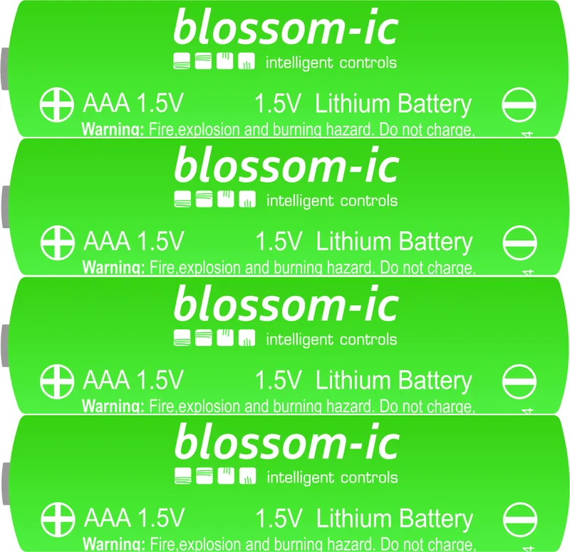 blossom-ic Batterie Lithium AAA (4er Set)