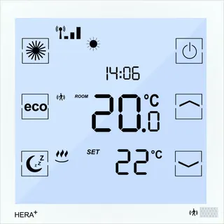 blossom-ic Hera+ Funk-Raumthermostat Batterieversion AAA 1,5 V