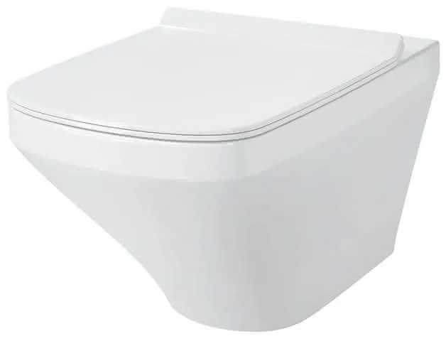 Duravit WC-Sitz DuraStyle Vital, mit Winkelpuffern,Scharniere edelstahl,weiß
