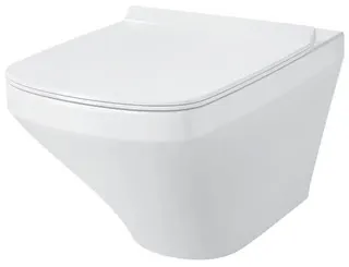 DU WC-Sitz DuraStyle Vital, mit Winkelpuffern,Scharniere edelstahl,weiß