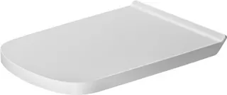 Duravit WC-Sitz DuraStyle Vital o.SoftClose m.Winkelpuffern, Scharniere edst., weiß – Bild 2