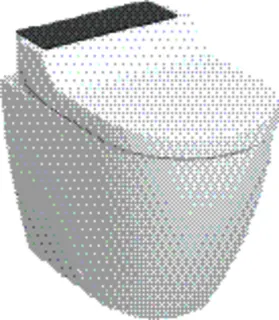 Geberit AquaClean Tuma Comfort WC-Komplettanlage Stand-WC, Glas schwarz