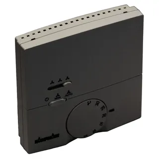 Kampmann Raumthermostat 5-30 Grad C, IP30 AP, 230 V/ 0-10 VDC, ohne Uhr, Typ 30155 – Bild 2
