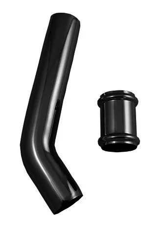 Duravit Ablaufbogen mit Doppelmuffe, chrom