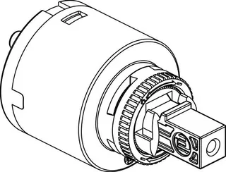 Ideal Standard Kartusche, 35mm, seitlicher Heisswasser-Temp.Begrenz. – Bild 3