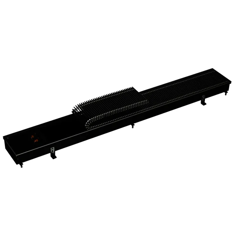 KM Unterflurkonvektor Katherm NK182 092/182/2000 R-Rost alu. natur elox.