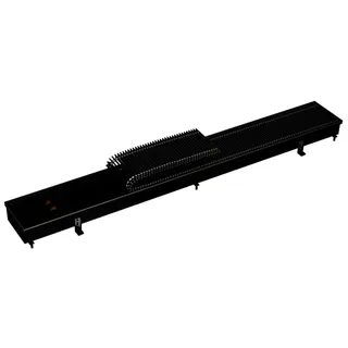 KM Unterflurkonvektor Katherm NK300 150/300/1800 R-Rost alu. natur elox.