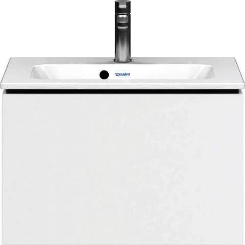 Duravit WTU Compact L-Cube 400x620x391mm 1 Auszug, Weiß Matt