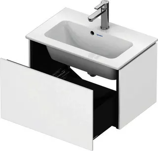 Duravit WTU Compact L-Cube 400x620x391mm 1 Auszug, Weiß Matt – Bild 5