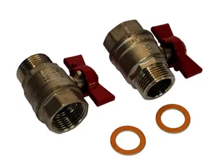 Daikin Kugelhahn-Set, ASH3, 2 St./VPE für RMX, 1 IG x 1 AG – Bild 2