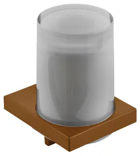 KE Lotionspender Edition 11 11152, kpl. Echtkristall-Glas, Bronze gebürstet