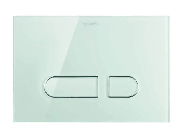 Duravit DuraSys A1 Betät.-Pl.mech. f. WC Dual Flush,Aufgesetzt,Weiß