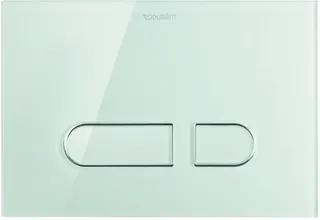 Duravit DuraSys A1 Betät.-Pl.mech. f. WC Dual Flush,Aufgesetzt,Weiß – Bild 2