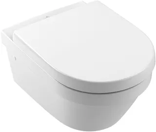Villeroy & Boch T-WC Architectura 370x530x345mm Rund wandh. Abg. waagr. DF we Alpin c+