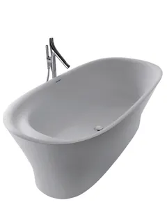 Duravit Cape Cod Badewanne Oval 1855x885,Freist., Nahtl.Verkl.,inkl.FG/Ab-Ü.Gar.,Weiß Matt – Bild 3