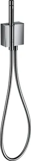 Hansgrohe Schlauchanschl.u.Brausenhalter Axor Edge chrom mit Stabhandbrause