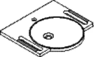 HEWI Waschtisch, B:600mm, T:550mm, 1HL, weiß, a. mit farbigem Akzent rubinrot – Bild 3