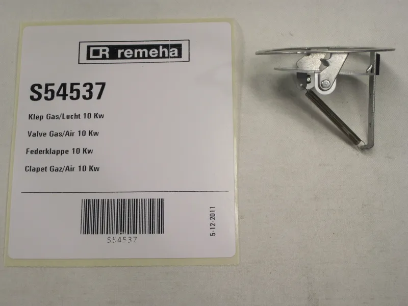 Remeha Federklappe Gas/Luft W10 S54537