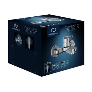 Ideal Standard Badearmatur AP Cerafine O Ausld.155mm Chrom – Bild 2