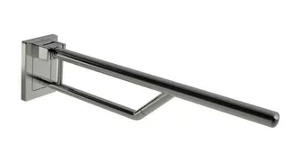 HEWI SK-Griff Duo, L:700mm, Kst., rund, chromoptisch beschichtet – Bild 2
