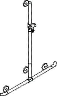 HEWI DUHA m.Br.H.St., AM1:1100, W1:962, Br.H. in 98, Kst., chromoptisch besch. – Bild 3