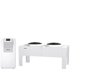 STIEBEL ELTRON Luft-Wasser-Wärmepumpe WPL-S 18 Heizkörper 400 Premium – Bild 2