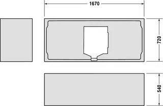Duravit Wannenträger für 700312/700313 – Bild 2