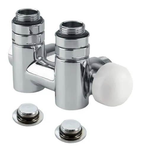 BEMM MEP-Ventil bivalent DN15x50 mm, Eck verchromt