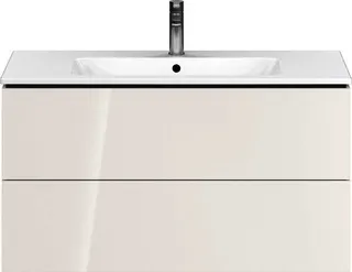 Duravit WTU wandhängend L-Cube 481x1020x550mm 2 SchKa, f.233610, weiß hochglanz – Bild 2