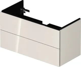Duravit WTU wandhängend L-Cube 481x1020x550mm 2 SchKa, f.233610, weiß hochglanz – Bild 4