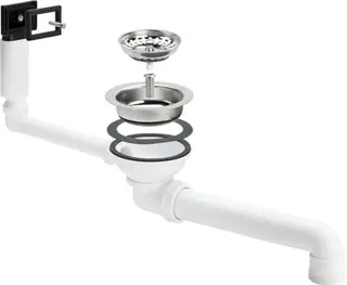 Viega Ablaufventilset 7139.151 in Kunststoff weiss