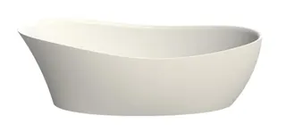 Hoesch Badewanne Namur Lounge 1800x800 freistehend Material Solique, Weiß