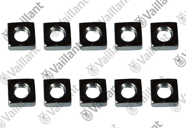 Mutter, Vierkantmutter M6 (x10) Vaillant-Nr. 0010028407