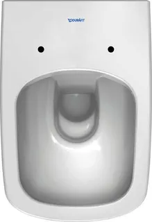 Duravit Wand-WC DuraStyle 540 mm Tiefspüler, rimless, weiß – Bild 5