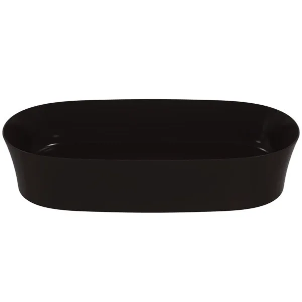 Ideal Standard Schale Ipalyss, ohne Hahnloch, ohne Überlauf, 600x380x120mm, Schiefergrau