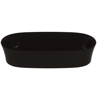 Ideal Standard Schale Ipalyss, ohne Hahnloch, ohne Überlauf, 600x380x120mm, Schiefergrau