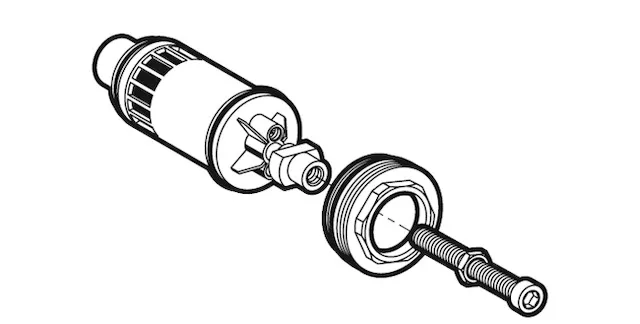 SCHELL Urinal-Kartusche EDITION mechanisch, integrierter Vorfilter