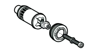 SCHELL Urinal-Kartusche EDITION mechanisch, integrierter Vorfilter – Bild 2