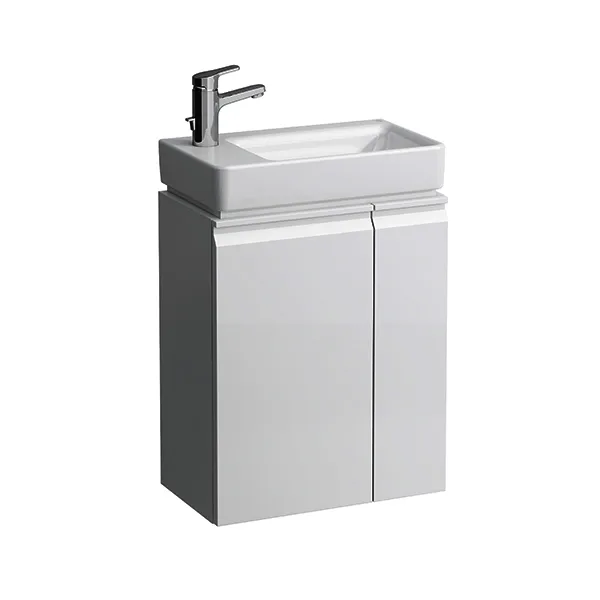 Laufen WTU PRO S 275x470x605 1Tür links Regal rechts m.Griffmulde f.WT H815955 eiche hell