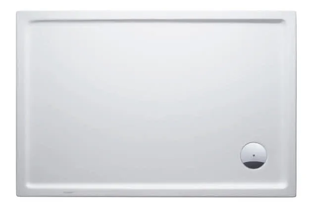 Duravit Starck Slimline Duschwanne, Rechteckig, 1200x1000x55 mm, Weiß, Sanit