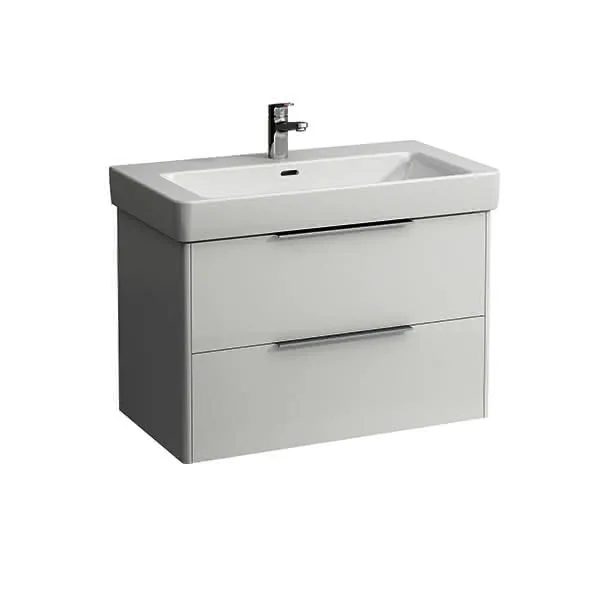 Laufen WTU BASE 438x809x515 2 Schubl m.Griff f.WT H813965 weiß matt