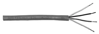 CONTI+ Leitung J-Y(ST)Y 2x2x0,8 schwarz - grau, Rolle 100 Meter