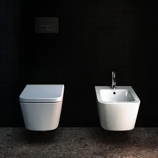 Ideal Standard Wandtiefspül-WC Blend Cube AquaBlade 360x545x345mm Weiß – Bild 5