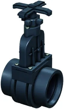 ACO Zulaufschieber DN 100 m. 2 Steckmuffen/aus PVC