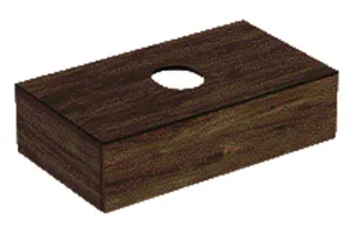 GE VariForm US für AS-WT, m. 1 Schublade 90x24x51cm, Nußbaum hickory